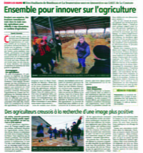 Ensemble pour innover sur l'agriculture