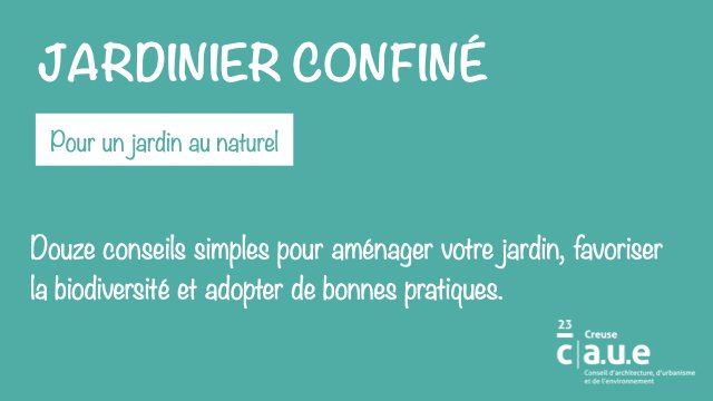 Jardinier confiné